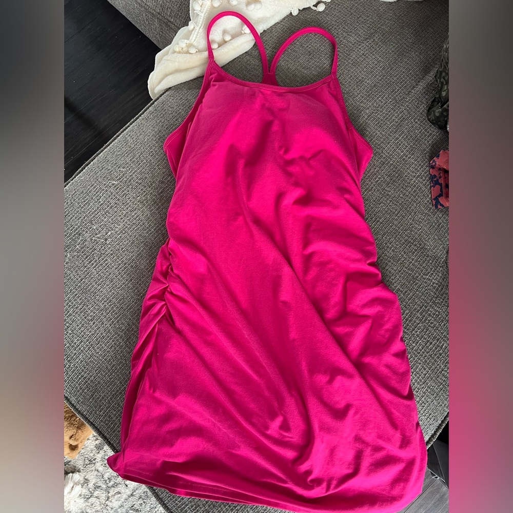 Elegant Pink Women's Dress